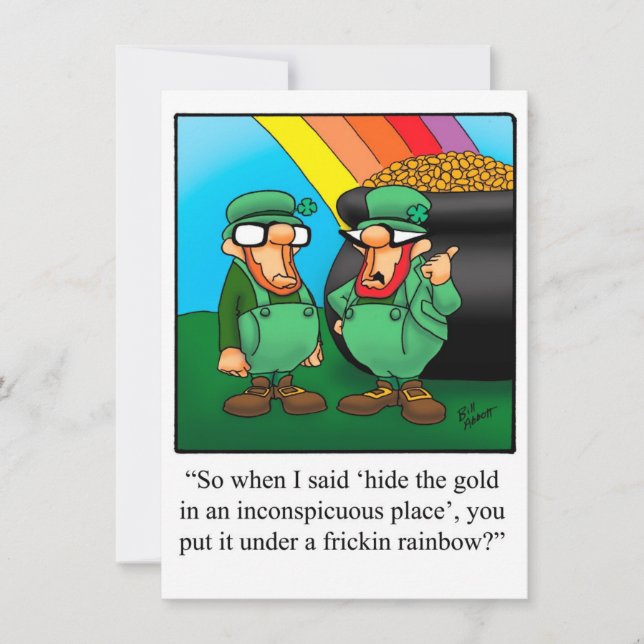 Lönsam inbjudan till St. Patrick-Day-partiet (Framsida)