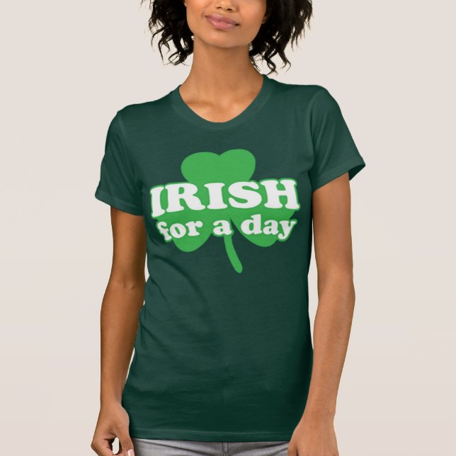 Lönsam irländare för en St patrick's day Roligt Pa T Shirt (Framsida)