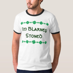 Lönsam irländsk "Blarney Stoned" t-shirt