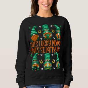 Lönsam irländsk gnomes Denna lucky Momma Kärlek St T Shirt