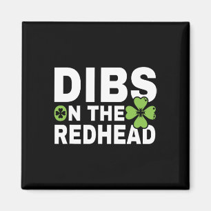 Lönsam irländsk St patricks day Shamrock Dibs på R Magnet