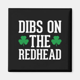 Lönsam irländsk St patricks day Shamrock Dibs på R Magnet