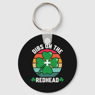 Lönsam irländsk St patricks day Shamrock Dibs på R Nyckelring