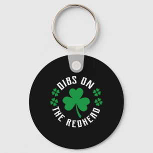 Lönsam irländsk St patricks day Shamrock Dibs på R Nyckelring