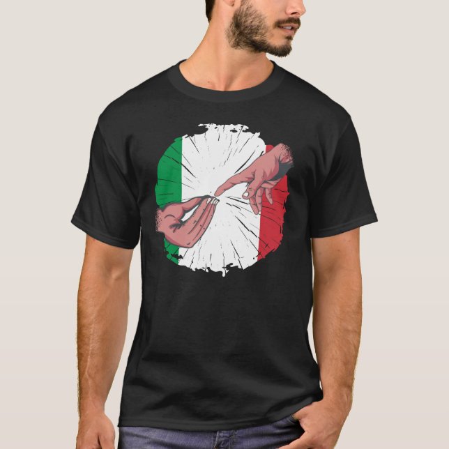 Lönsam italiensk arvskonst t shirt (Framsida)