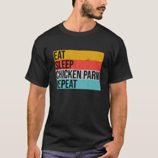 Lönsam italiensk foodie Parmesan design för kyckli T Shirt