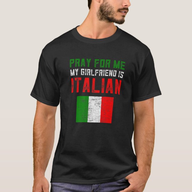 Lönsam italiensk gag-presentmatris åt mig min flic t shirt (Framsida)