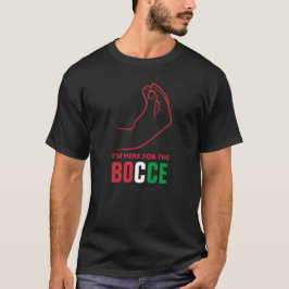 Lönsam italiensk Ord - BOCCE T Shirt