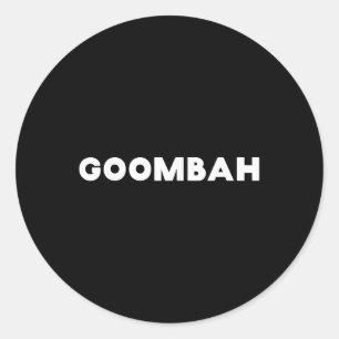 Lönsam italiensk Ord Goombah Close Friend Runt Klistermärke