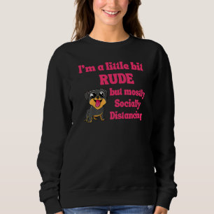 Lönsam Iu2019m lite rude men mestadels Social T Shirt