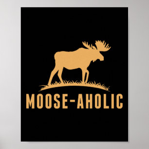 Lönsam jakt Grafik Moosaholkvinnor Manar Moose Poster