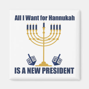 Lönsam judisk antitrumppolitisk Hanukkah Magnet