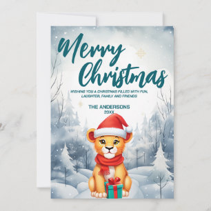 Lönsam Julfest i Lejona God jul träd snö Julkort