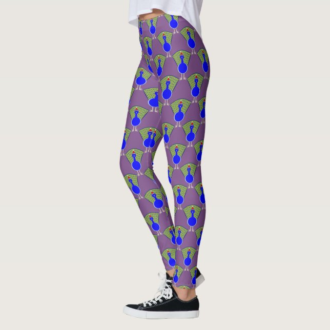 Lönsam julpacock leggings (Vänster)