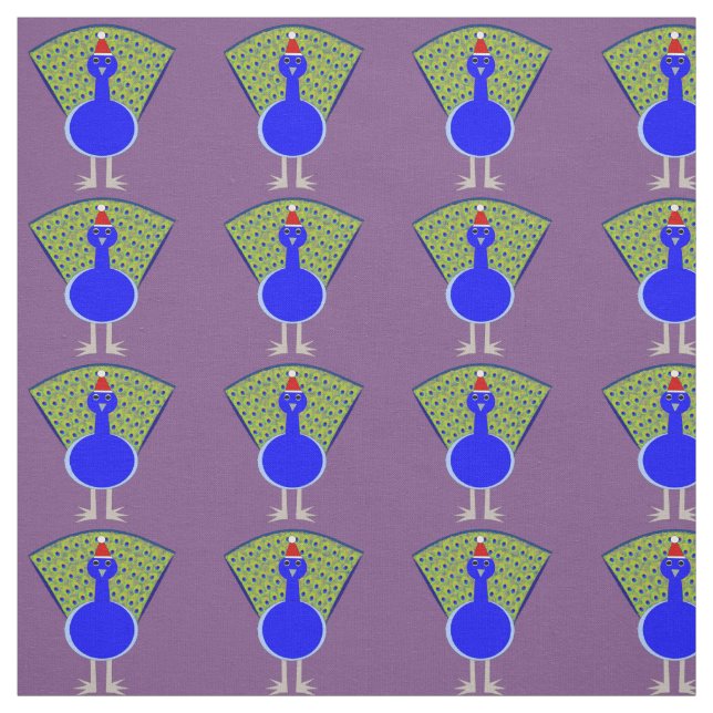 Lönsam julpacock tyg (Provkarta)