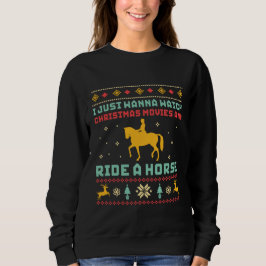 Lönsam julsötare Horseriding Horse T Shirt