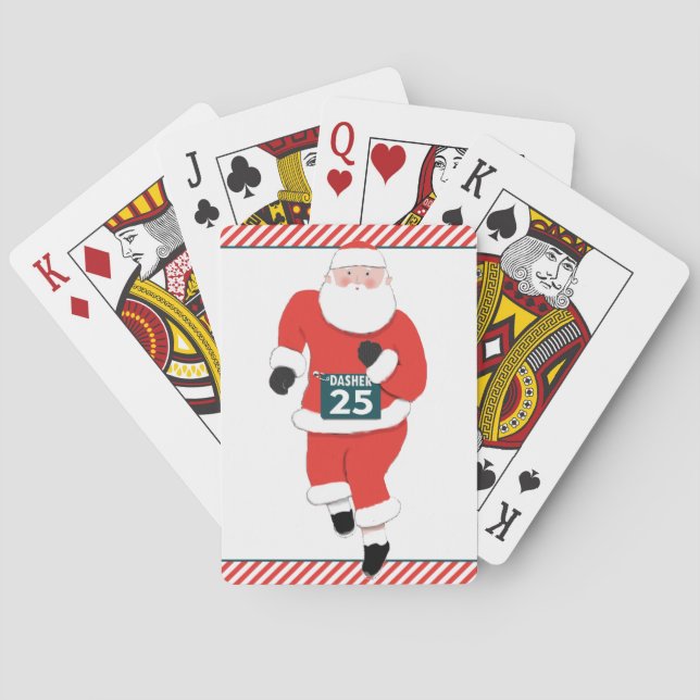 Lönsam julspelkort casinokort (Baksidan)
