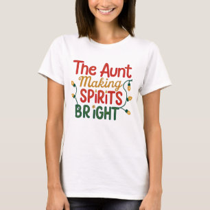 Lönsam julspirits Bright Moster Matching T Shirt