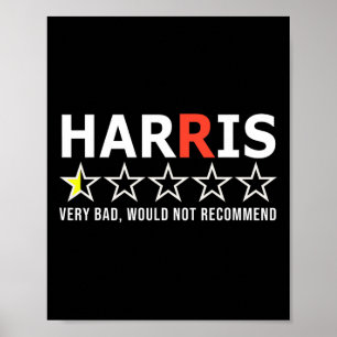 Lönsam Kamala Harris mycket dålig skulle inte reko Poster