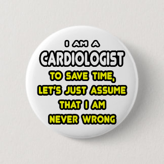 Lönsam kardiolog T-Shirts och Gifts Knapp