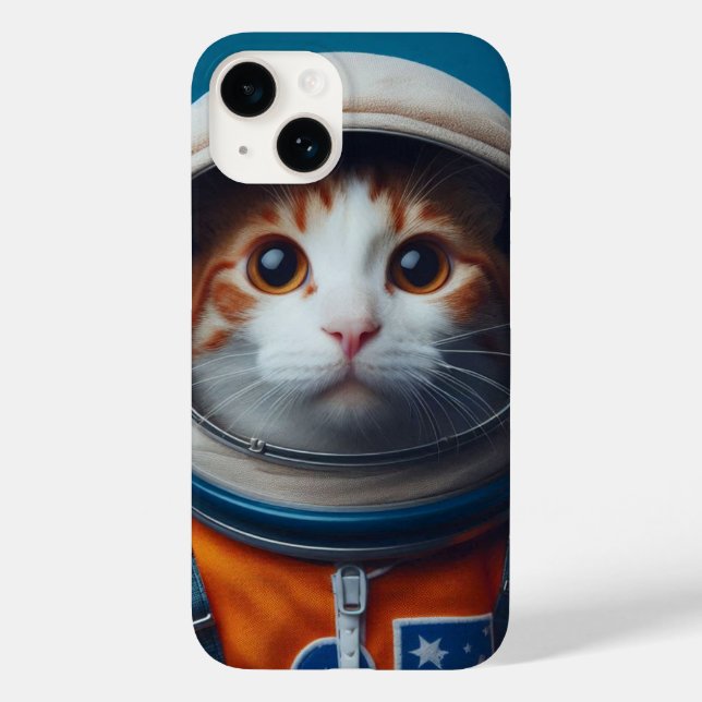 Lönsam katt i Astronaut Gear - Space Äventyr Desi (Baksida)