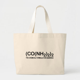 Lönsam kemisk formel för Diarrhea Tote Bag Jumbo Tygkasse