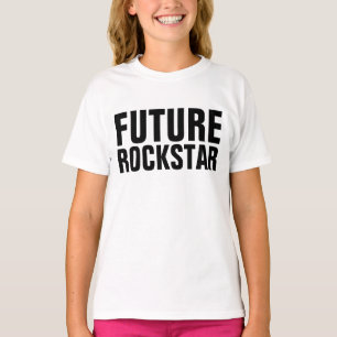 Lönsam Kids Girls T-shirts, FRAMTIDA ROCKSTAR Tee