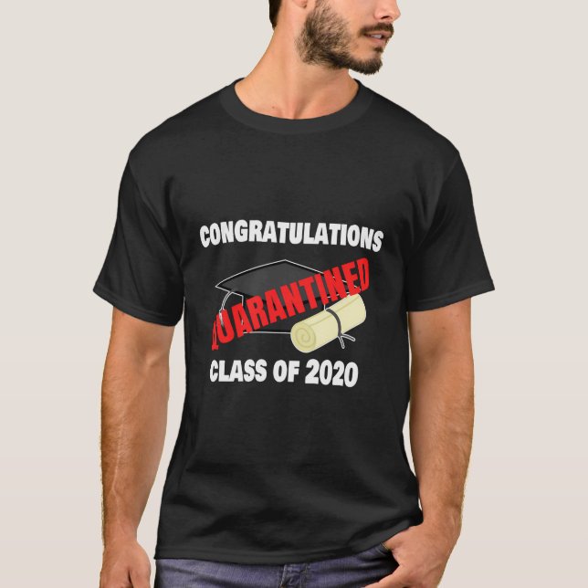 Lönsam klass i 2020 års Sarcastic Graduating Class T Shirt (Framsida)
