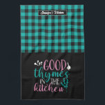 Lönsam kokning av Pun-Bra i köket Kökshandduk<br><div class="desc">Lustigt och coola kökshandduk för att göra matlagning mer roligt. Personlig för familj och vänner som kärlek lagar mat,  bakar och provar nya recept i köket. Anpassa ordalydelsen så att den passar din tillfälle. Du kan ändra teckensnittstypen,  teckensnittet färg och teckensnittet storlekt genom att använda Verktyg i Design.</div>