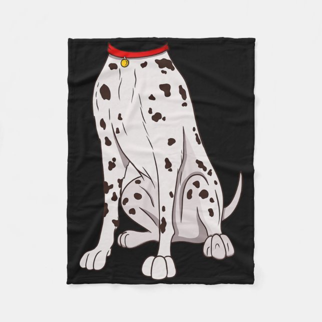 Lönsam kostym för Halloween Hund Animal Cosplay Fleecefilt (Framsidan)