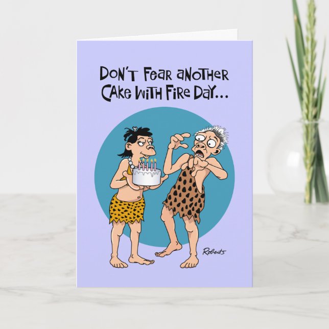 Lönsam kummel med branddagskort kort (Framsida)