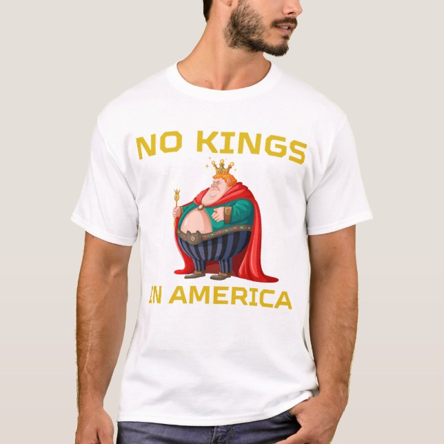 Lönsam Kung i USA: s oberoende T Shirt (Framsida)