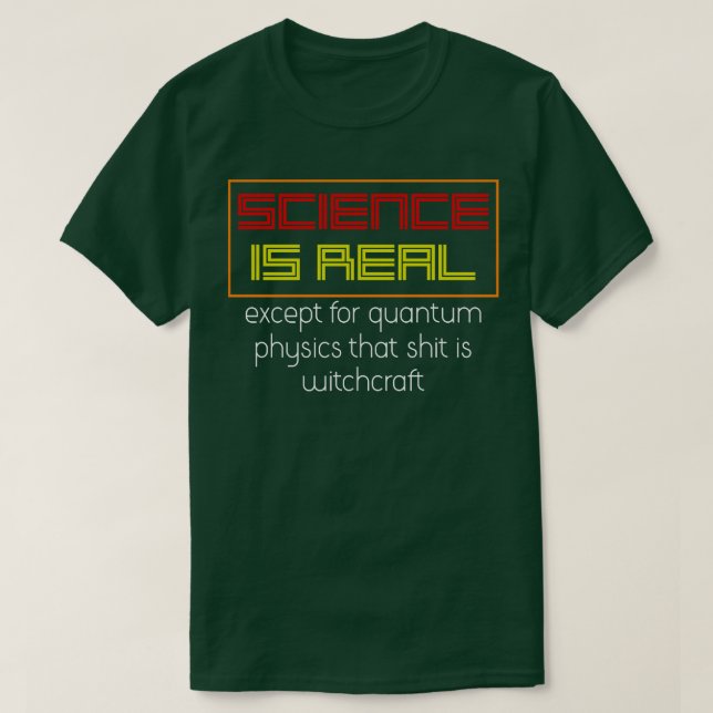 Lönsam kvantum Physics Gift Physics T Shirt (Design framsida)
