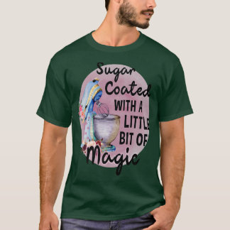 Lönsam kvinna som bakar bakare, hobby food cakes C T Shirt