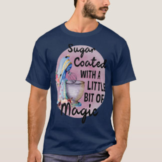 Lönsam kvinna som bakar bakare, hobby food cakes C T Shirt