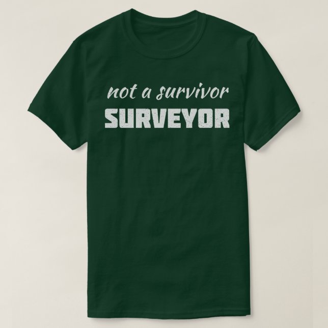 Lönsam lantmätare t shirt (Design framsida)