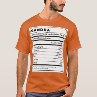 Lönsam livsmedelsmärkning Kvinnliga ingredienser S T Shirt