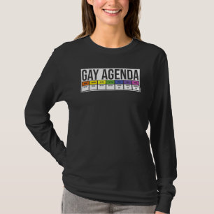 Lönsam lön för kvinnor Manar LGBT Pride Feministis T Shirt