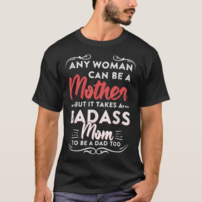 Lönsam Lycklig Fars dag till bästa Mamma T Shirt (Framsida)