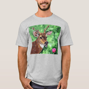 Lönsam målning av Hjort T Shirt