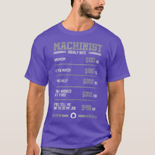 Lönsam maskinerihastighet t shirt