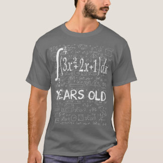 Lönsam math geek 45 år gammal 45-årsjubileum t shirt
