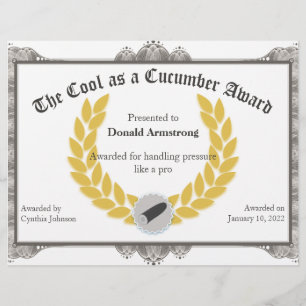 Lönsam medarbetarpris - Coola som gurka