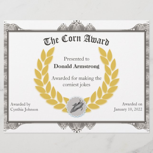 Lönsam medarbetarpris - Maj (Framsida)