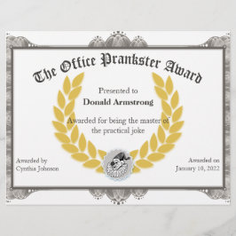 Lönsam medarbetarpris - Practical Joke