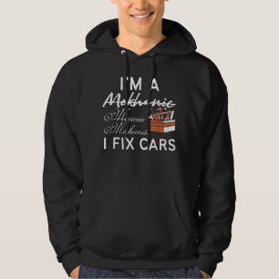 Lönsam mekanisk I fast bil Hoodie