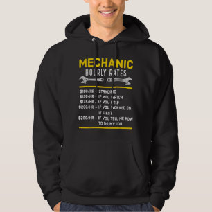 Lönsam mekanisk timtaxa hoodie