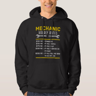 Lönsam mekanisk timtaxa hoodie
