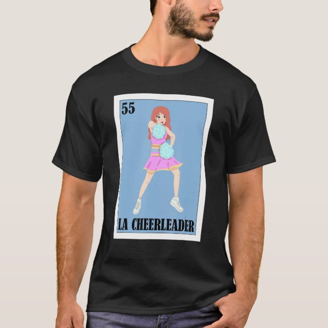 Lönsam mexikansk design för CheerLeaders - La Chee T Shirt (Framsida)