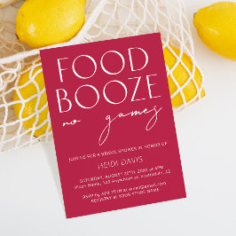 Lönsam, minimalistisk Magenta - ingen Möhippa för  Inbjudningar